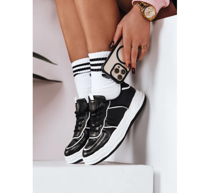 dámské tenisky černé model 21964570 - Dstreet dámské tenisky černé model 21964570 - Dstreet