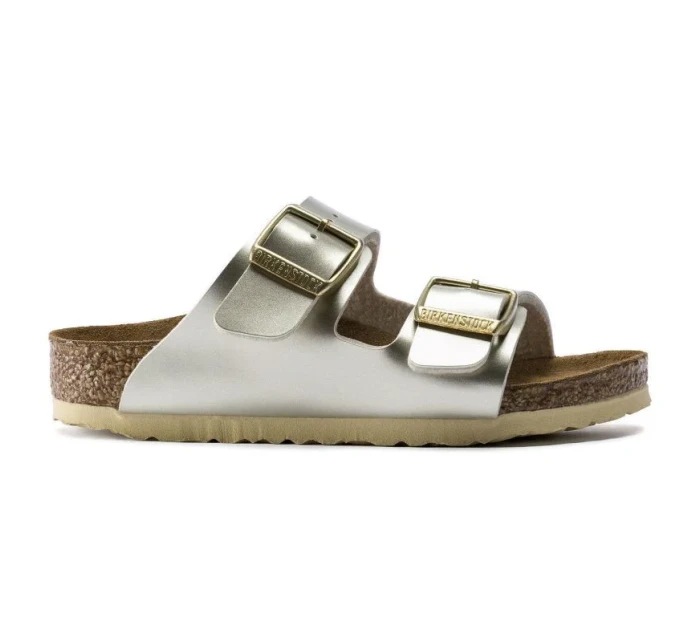 Dívčí žabky Arizona Kids Metallic Gold model 20701427 - Birkenstock Dívčí žabky Arizona Kids Metallic Gold model 20701427 - Birkenstock