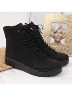 Rieker W R279B černé zateplené boty