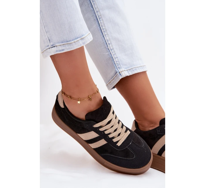 Dámské tenisky na platformě Černé model 21937656 - Boto