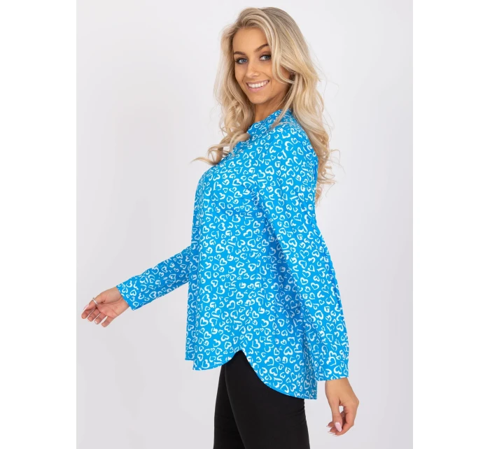 Halenka DHJ BZ 6825.56 modrá Halenka DHJ BZ 6825.56 modrá