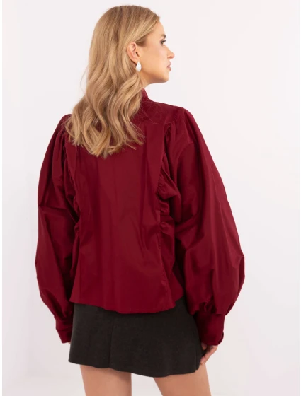 MI KS košile model 20758515 kaštanová - FPrice