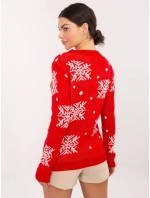 Sweter MI SW model 21791106 czerwony - FPrice Sweter MI SW model 21791106 czerwony - FPrice