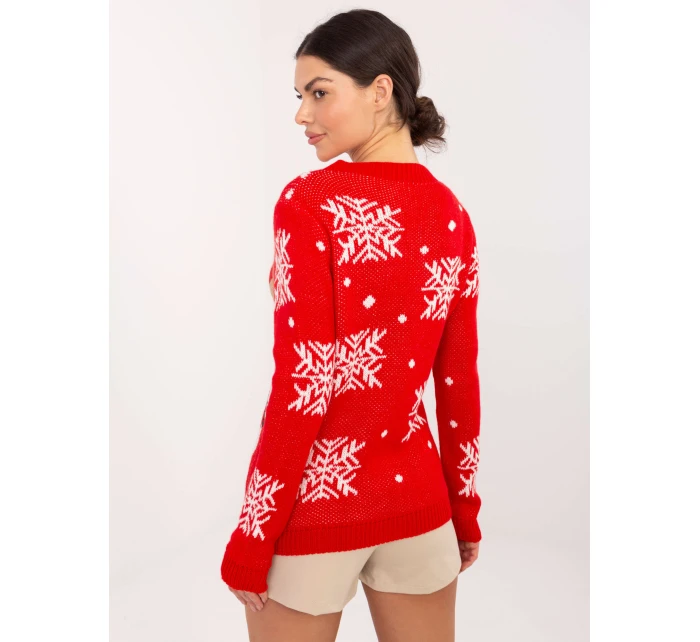 Sweter MI SW model 21791106 czerwony - FPrice Sweter MI SW model 21791106 czerwony - FPrice