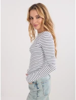 Bluzka WT BZ model 21875532 biało czarny - FPrice Bluzka WT BZ model 21875532 biało czarny - FPrice