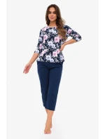 model 21236396 Anabel 3/4 S2XL dámské pyžamo - Cornette