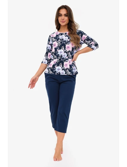 model 21236396 Anabel 3/4 S2XL dámské pyžamo - Cornette