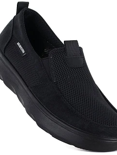 Pánské černé nazouvací boty Vanhorn WN32302