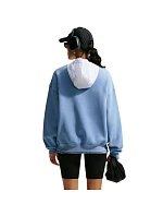 Dámská mikina Studio Fleece, modrá, model 22313329 - NIKE Dámská mikina Studio Fleece, modrá, model 22313329 - NIKE
