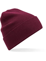 B Pletená čepice z bio bavlny 53.0 burgundy model 22481566 - Beechfield B Pletená čepice z bio bavlny 53.0 burgundy model 22481566 - Beechfield