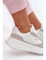 Dámské tenisky na platformě Bílé model 22074769 - GAP Dámské tenisky na platformě Bílé model 22074769 - GAP