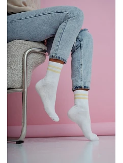 Dámské ponožky tenké pruhy model 22044878 - Milena