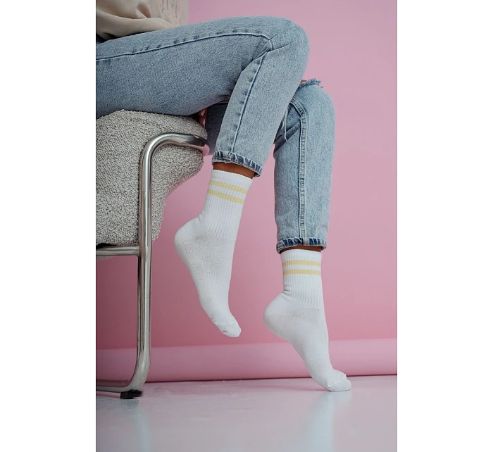 Dámské ponožky tenké pruhy model 22044878 - Milena