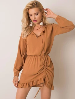 Šaty 111 SK 06071.09 světle hnědé