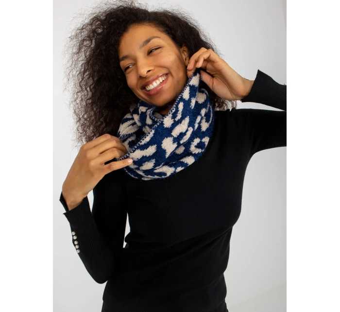 Tunelová šála AT KM ENEC B63 1.44P tmavě modrá Tunelová šála AT KM ENEC B63 1.44P tmavě modrá