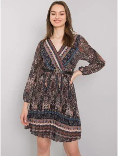 Šaty DHJ SK model 17355672 černá a béžová - FPrice