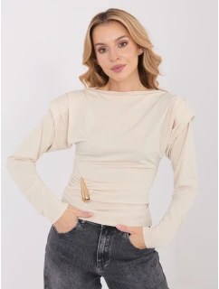 Bluzka IT BZ model 21782389 beżowy - FPrice