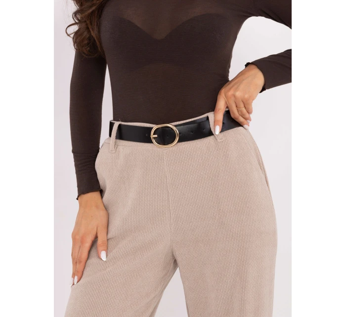 Spodnie IT SP model 21747092 beżowy - FPrice Spodnie IT SP model 21747092 beżowy - FPrice