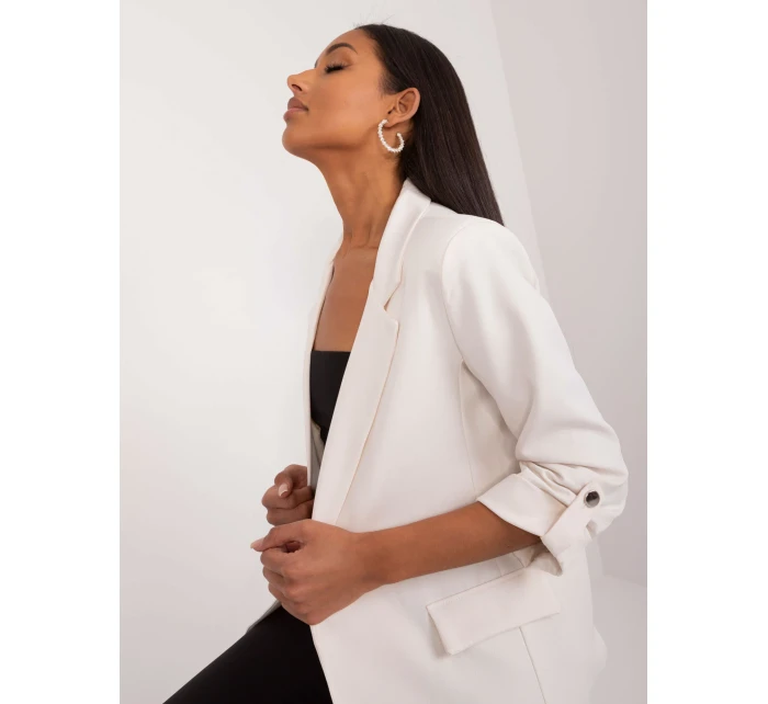 Żakiet TW ZT BI model 20143407 ecru - FPrice