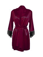 Housecoat model 18226760 Crimson - DKaren