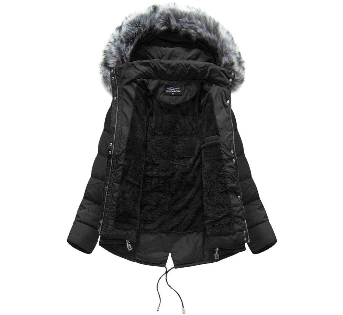 Dámská zimní bunda s kapucí  Black model 15028613 - Good looking