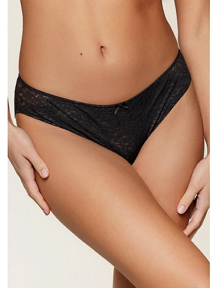 Dámské kalhotky LingaDore 1400B-3 Black/Nude