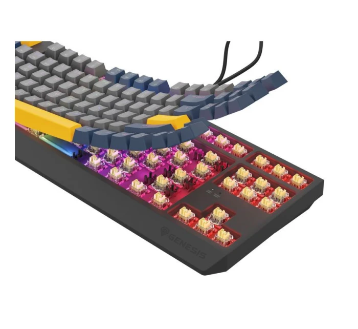 GENESIS 230 TKL Herní USB QWERTY klávesnice Modrá model 21491512 GENESIS 230 TKL Herní USB QWERTY klávesnice Modrá model 21491512