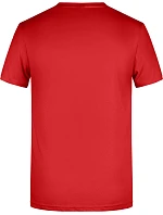Daiber 8008 Pánské tričko z bio bavlny 02.8008 red Daiber 8008 Pánské tričko z bio bavlny 02.8008 red