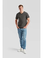 Fruit of the Loom Valueweight V-Neck T Tričko s výstřihem do V 16.1066 red Fruit of the Loom Valueweight V-Neck T Tričko s výstřihem do V 16.1066 red