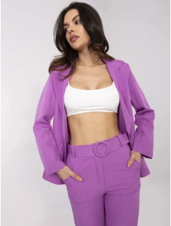 Kalhoty DHJ SP 18737.08 fialové