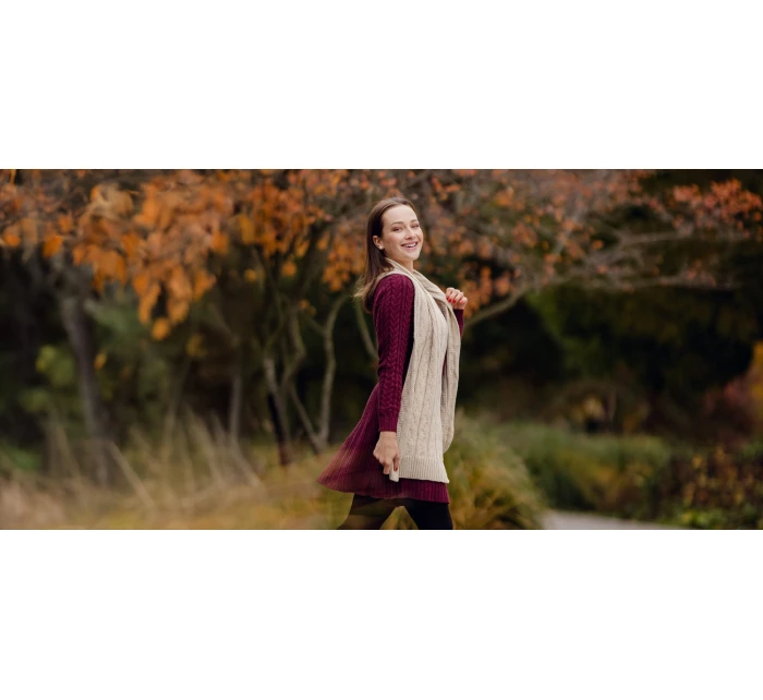 Dámská šála Vuch Sheron SC Beige