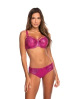 Dámské kalhotky V-10263 Tmavě růžová - Axami