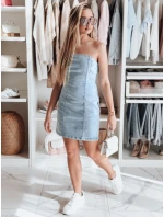 Džínové trubicové mini šaty NETUBA modré FashionStreet EY2591