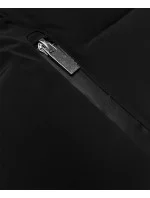 Černá krátká dámská zimní bunda model 21248295 - S'WEST Černá krátká dámská zimní bunda model 21248295 - S'WEST