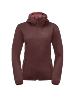 Dámská přechodná bunda s kapucí Hoody W softshell červená model 21767867 - Jack Wolfskin Dámská přechodná bunda s kapucí Hoody W softshell červená model 21767867 - Jack Wolfskin