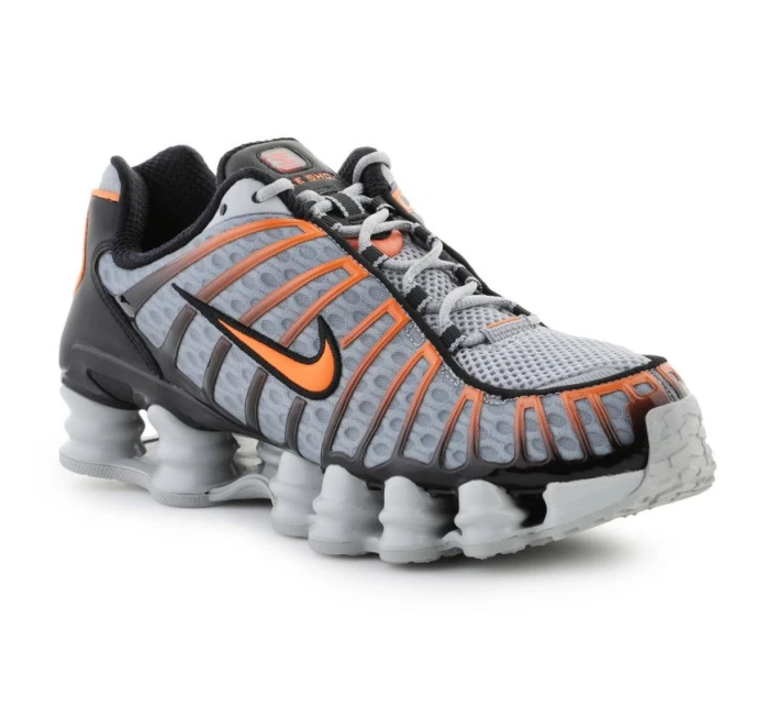 NIKE Nike Shox TL AV3595-011 LT Smoke Grey/Bright Mandarin