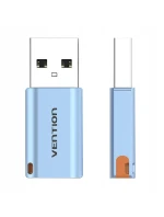 Adaptér Vention USB 3.1 USB-A na USB-C se šňůrkou ze slitiny hliníku