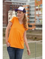 Daiber MB 70 5 panelová polyesterová síťovaná kšiltovka 03.0070 white/neon orange