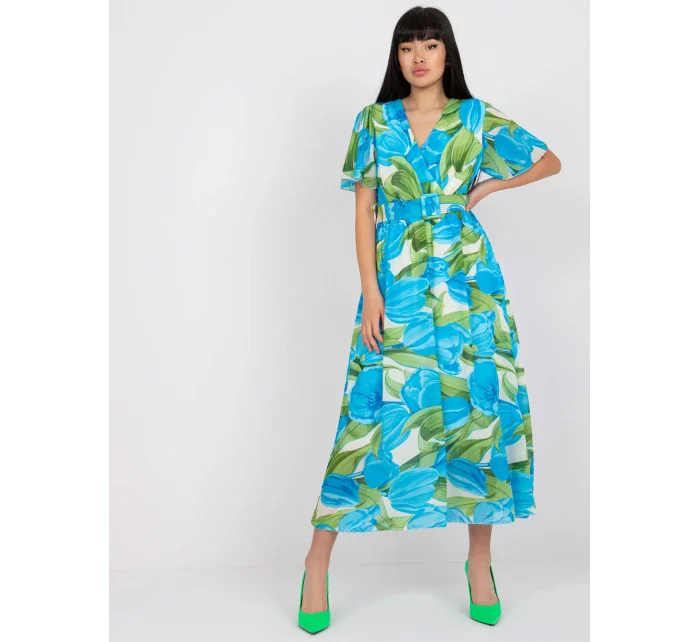 Šaty DHJ SK 15967.54P modrá