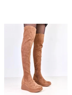 Kozačky na klínech model 219423 Solea