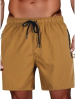 Dstreet pánské velbloudí šortky model 21989768 - FashionStreet