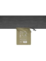 TURISTICKÁ HOUPACÍ SÍŤ PRO 2 OSOBY 270X140CM ZELENÁ ČERNÁ