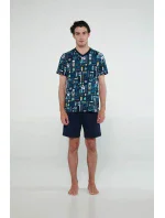 Vamp - Pyžamo s krátkými rukávy 20652 - Vamp Vamp - Pyžamo s krátkými rukávy 20652 - Vamp