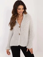 Dámský svetr TW SW BI 25002.88P Světle šedá - FPrice