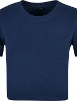 Build your Brand BY 042 Těžký dámský crop top 56.0042 light navy