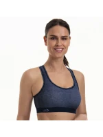 PanAlp Delta Top sportovní podprsenka výztuž DeltaPad 5562 jeans - Active