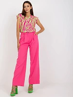 DHJ kalhoty SP 15679.01X tmavě růžová