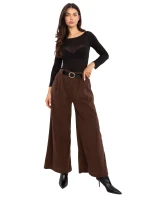 Spodnie IT SP model 21747100 brązowy - FPrice