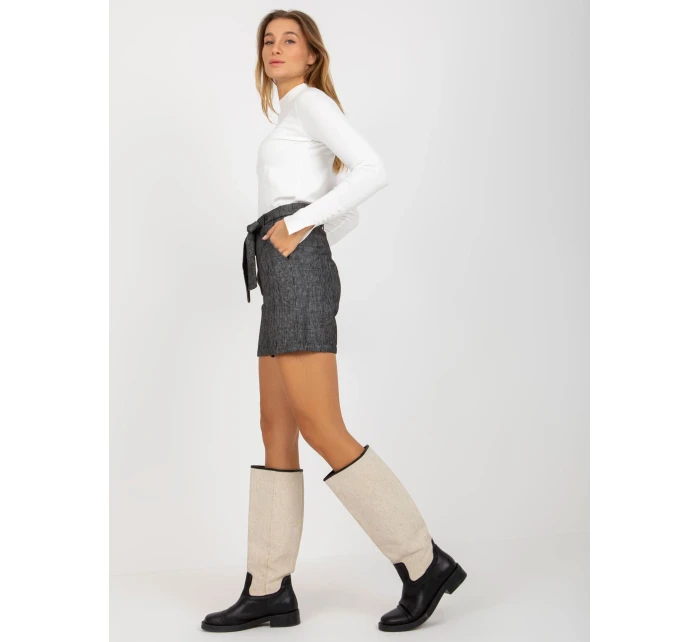 Dámské šortky LK SN tmavě šedé model 17899831 - FPrice Dámské šortky LK SN tmavě šedé model 17899831 - FPrice