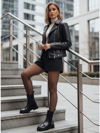 Dámské boty černé FashionStreet ZY1318